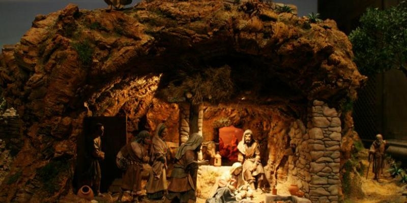 La bas&iacute;lica Pontificia San Miguel mantiene abierto al p&uacute;blico su tradicional bel&eacute;n