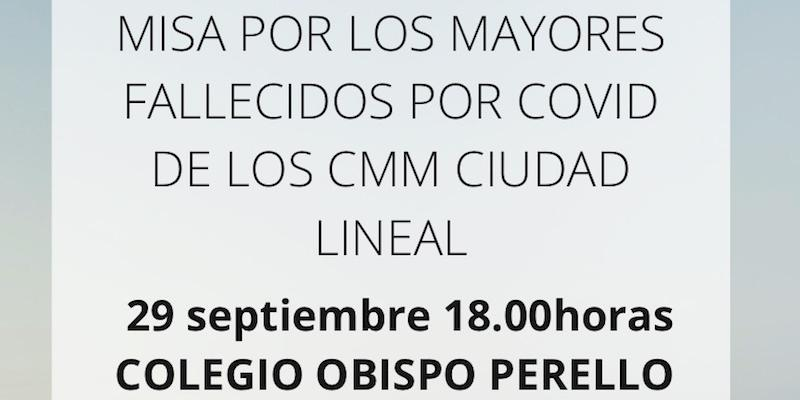 José Luis Díaz Lorenzo preside esta tarde una Misa funeral por los mayores fallecidos por el COVID-19 de Ciudad Lineal