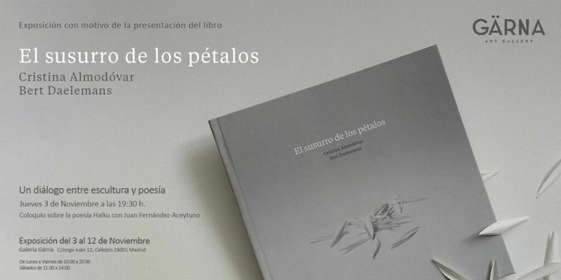 Cristina Almodóvar y Bert Daelemans presentan &#039;El susurro de los pétalos&#039;