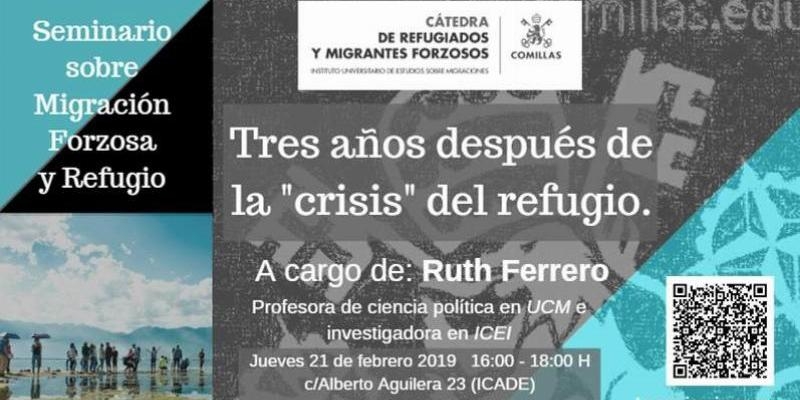 Comillas organiza un seminario sobre Migraci&oacute;n Forzosa y Refugio