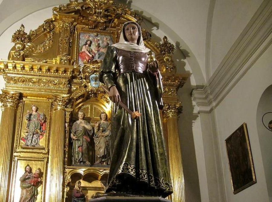 Celebraci&oacute;n de la fiesta de Santa Mar&iacute;a de la Cabeza en la Colegiata de San Isidro