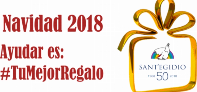 La Comunidad de Sant&rsquo;Egidio celebra su comida de Navidad con el lema Ayudar es #TuMejorRegalo