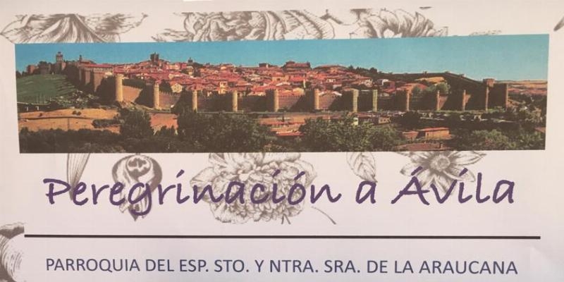 La parroquia Esp&iacute;ritu Santo y Nuestra Se&ntilde;ora de la Araucana peregrina a &Aacute;vila