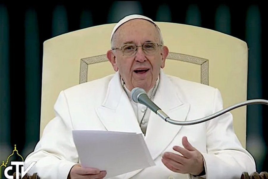 El Papa en la audiencia: 'La creaci&oacute;n es un don maravilloso para entrar relaci&oacute;n con Dios'