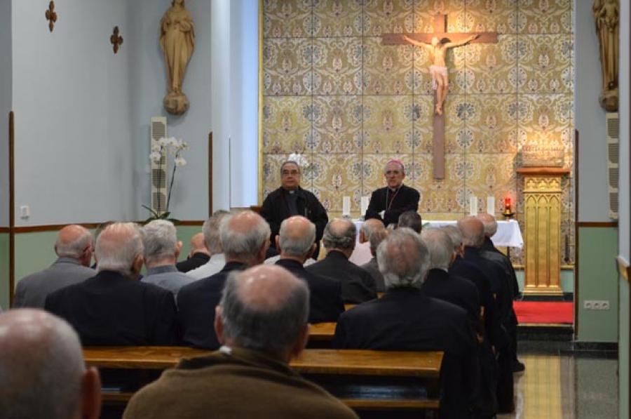 Monse&ntilde;or Osoro a los sacerdotes mayores: &laquo;Vosotros, que ahora ten&eacute;is m&aacute;s tiempo, volved la mirada a Jesucristo&raquo;