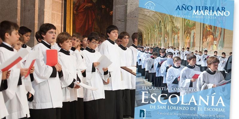 La Escolanía de San Lorenzo de El Escorial ofrece un concierto en la catedral de Vitoria