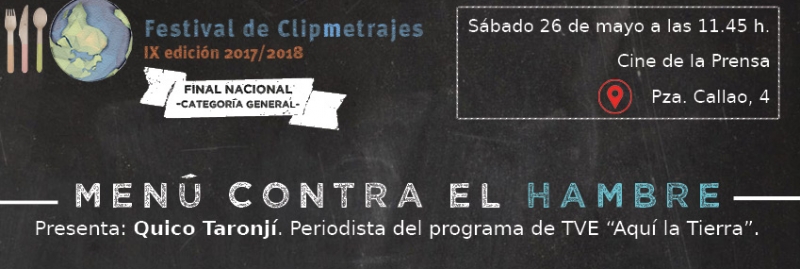 Manos Unidas celebra la gala de Clipmetrajes en el Cine de la Prensa