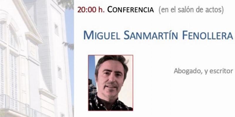 Miguel Sanmart&iacute;n Fenollera interviene en la pr&oacute;xima sesi&oacute;n de los Jueves Culturales en Sant&iacute;simo Cristo de la Victoria
