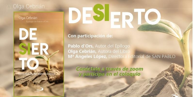 San Pablo presenta este martes &#039;on line&#039; el nuevo libro de Olga Cebrián