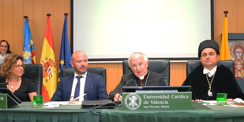 Cardenal Ca&ntilde;izares en la inauguraci&oacute;n del curso de la UCV: &laquo;Nace el Campus UCV como referencia de los nuevos tiempos en las universidades&raquo;
