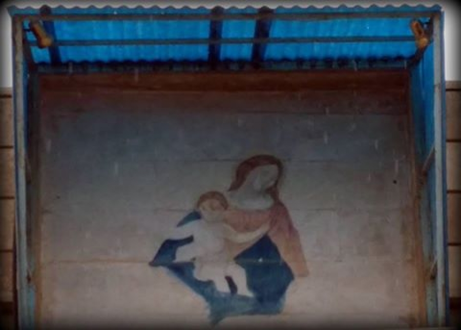 Pintura de la Virgen y el Ni&ntilde;o Jes&uacute;s se salv&oacute; de la destrucci&oacute;n de ISIS en Irak