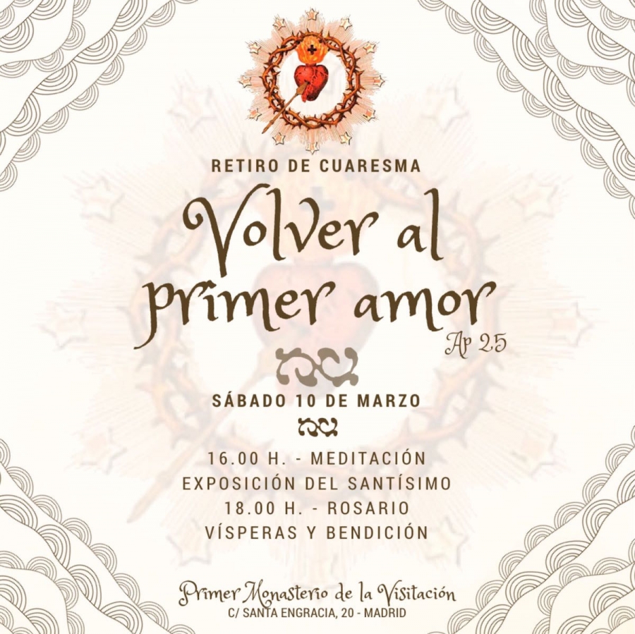 El primer monasterio de la Visitaci&oacute;n acoge un retiro de Cuaresma
