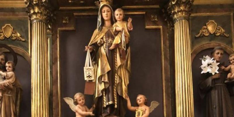 Cristo Rey de Usera organiza un triduo en honor a Nuestra Señora del Carmen
