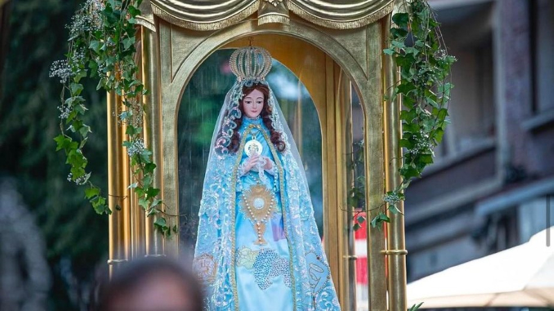 La parroquia Santísimo Cristo de la Victoria celebra la fiesta de la Virgen del Valle con un amplio programa de cultos