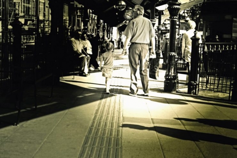 Los esposos y sus padres