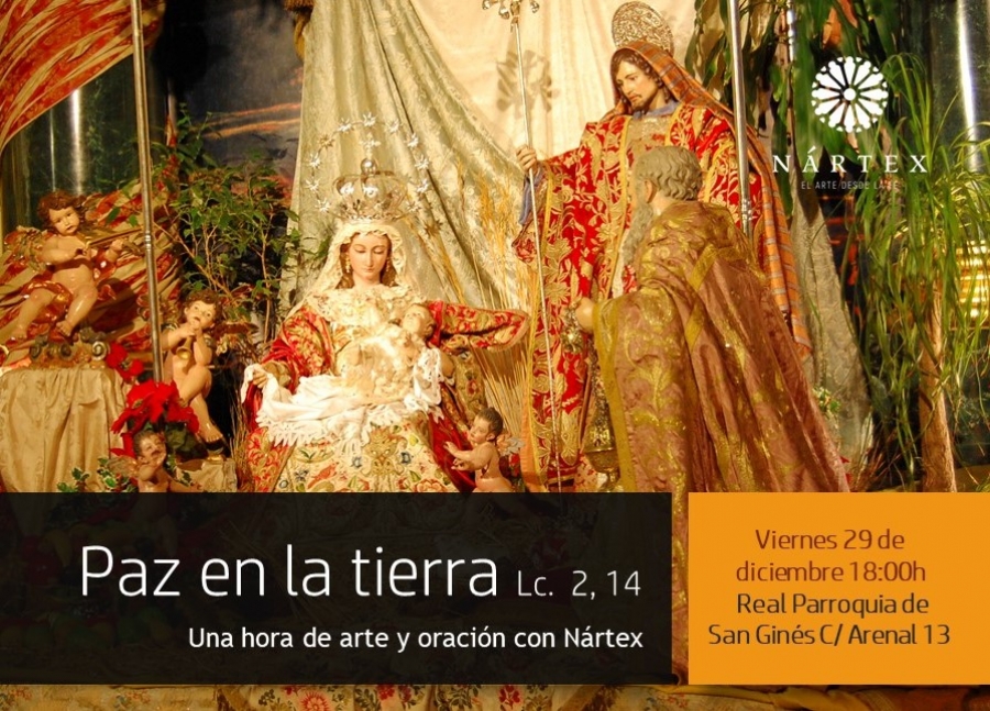 San Gin&eacute;s programa una hora de arte y oraci&oacute;n sobre 'Paz en la tierra'