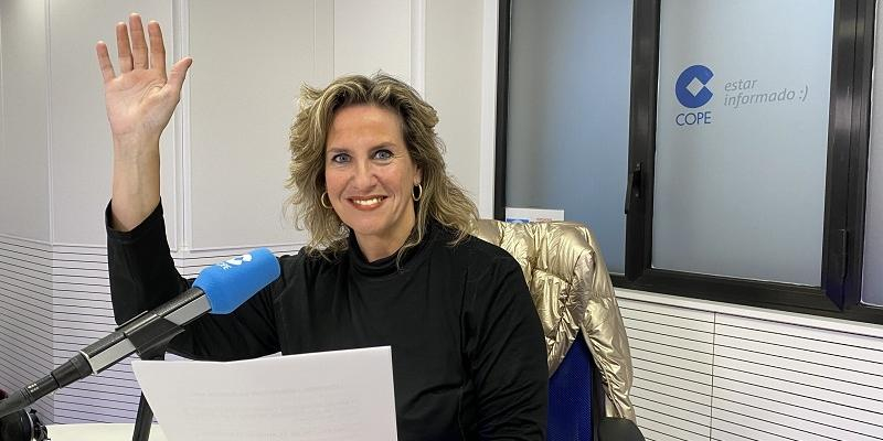 Cristina L&oacute;pez Schlichting pronuncia el preg&oacute;n de apertura de la Semana Santa madrile&ntilde;a