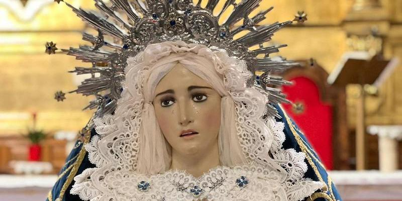 San Sebastián Mártir de Carabanchel programa para este viernes un besamanos en honor a Nuestra Señora de los Dolores