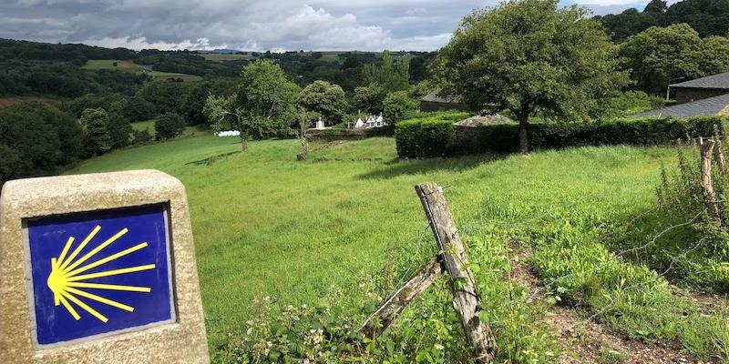 Jóvenes de Santa Cristina peregrinan a Santiago en el marco del Año Xacobeo 2021