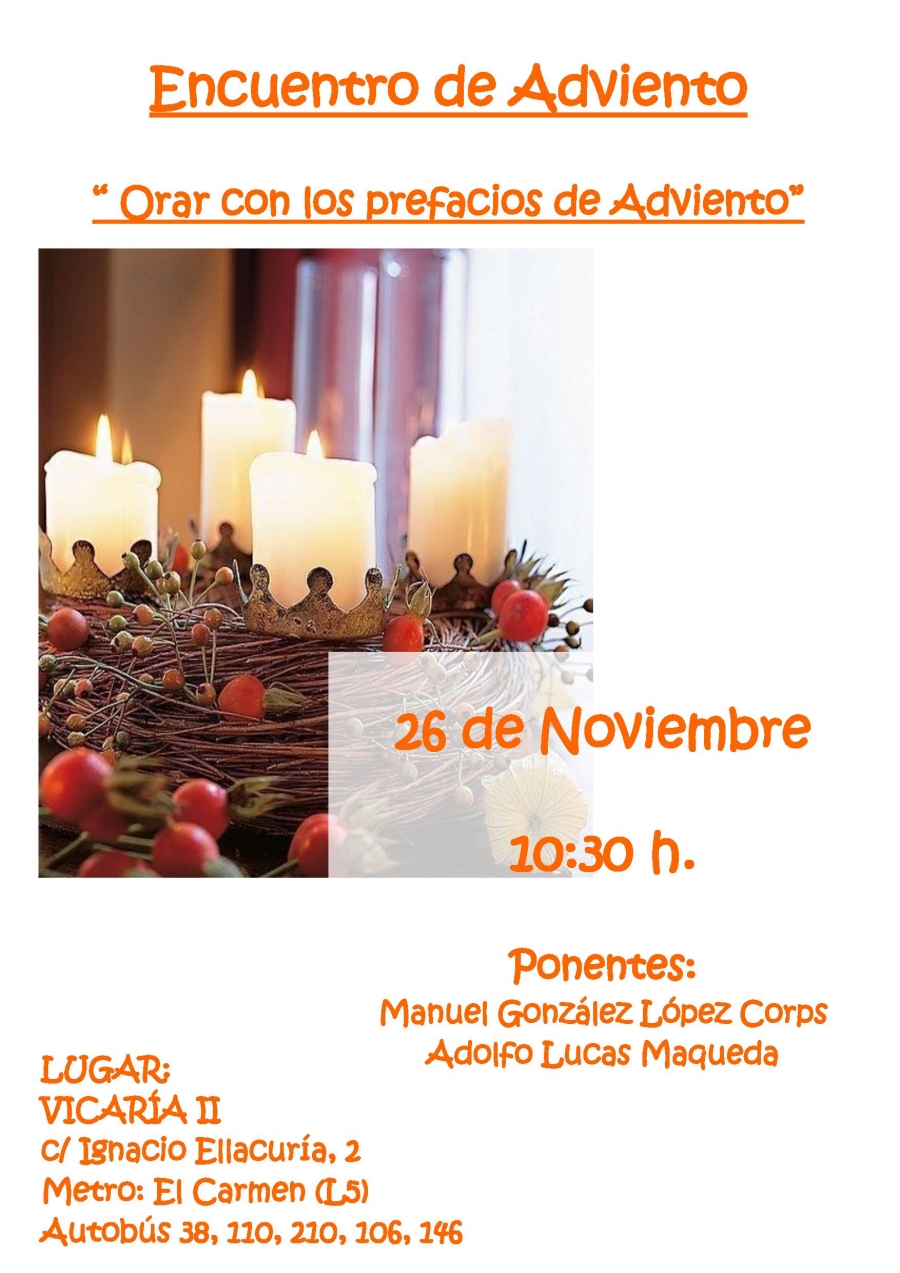 Encuentro de Adviento en la Vicar&iacute;a II