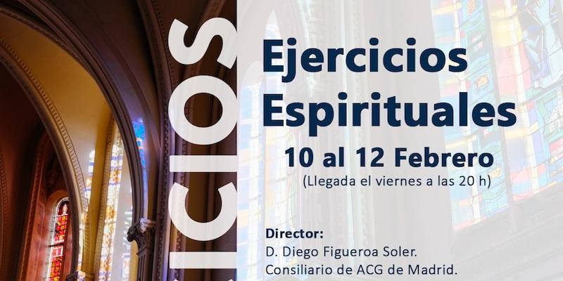 Diego Figueroa acompa&ntilde;a en febrero una tanda de ejercicios espirituales para j&oacute;venes y adultos organizada por ACGM