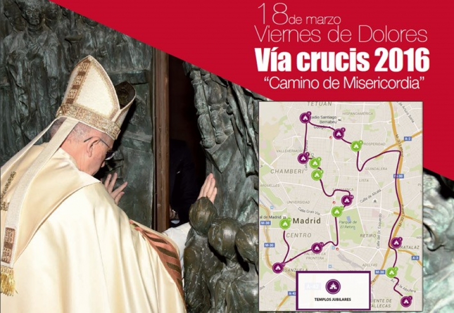 &#039;Camino de Misericordia’, lema del vía crucis diocesano que se celebrará el viernes de Dolores