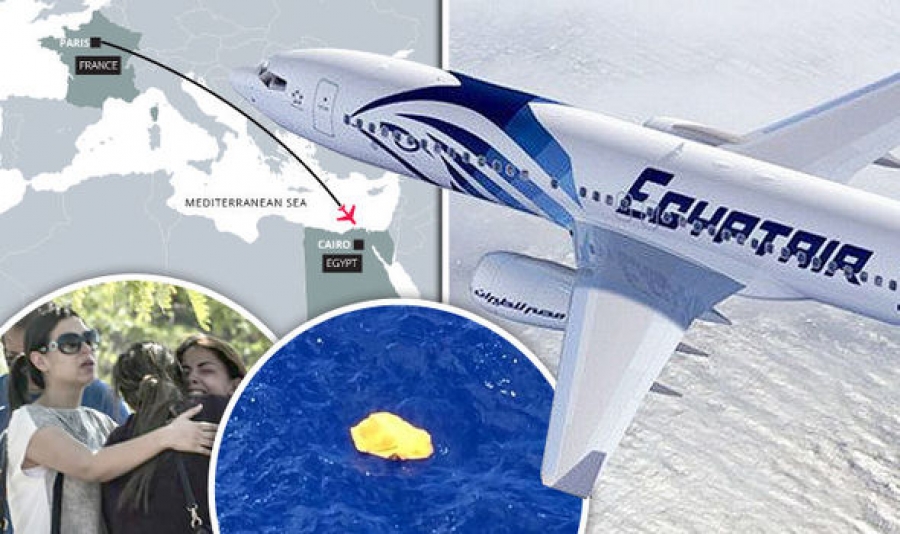 El Papa reza por las v&iacute;ctimas del accidente a&eacute;reo de EgyptAir