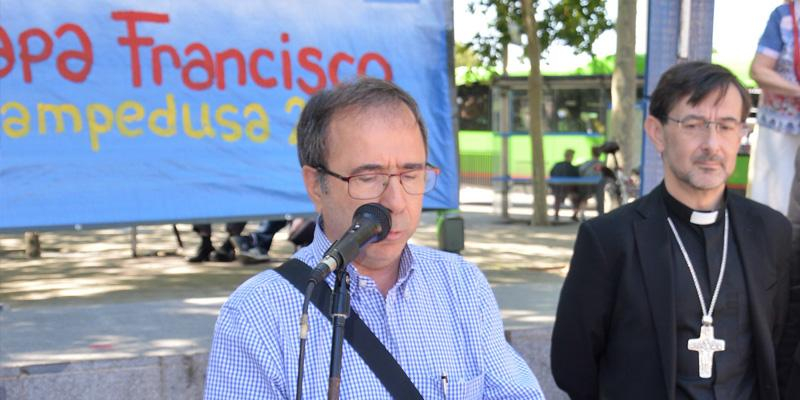 Rufino García Antón, delegado episcopal de Pastoral de Movilidad Humana, destaca del Papa Francisco «su insistencia en el amor misericordioso de Dios»