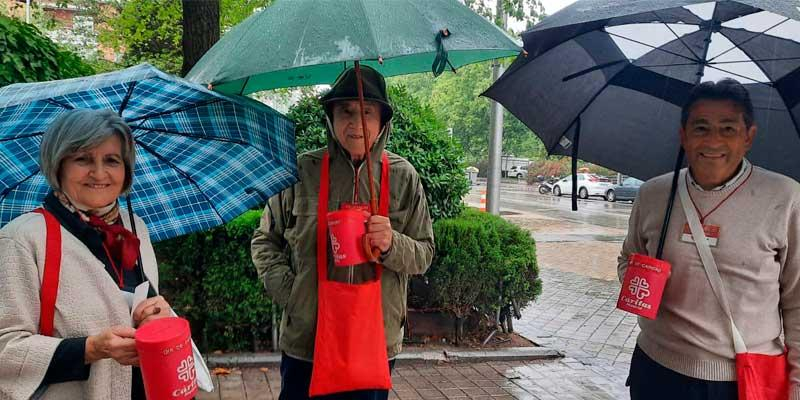 D&iacute;a de Caridad en Madrid: &laquo;Dono porque cuando era peque&ntilde;a lo necesitamos y ah&iacute; estaba C&aacute;ritas&raquo;