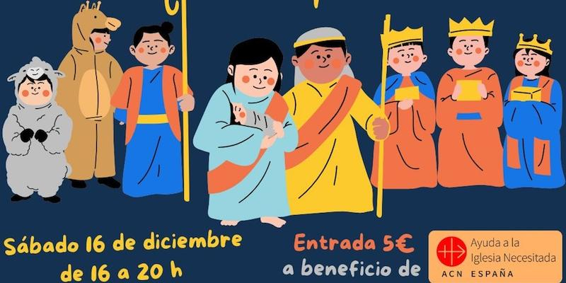 Nuestra Señora de la Granada exhibe este sábado su belén viviente a beneficio de ACN