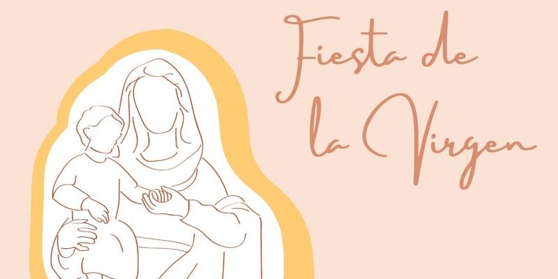 San Germán de Constantinopla celebra la fiesta de la Virgen con una Misa solemne y ofrenda floral