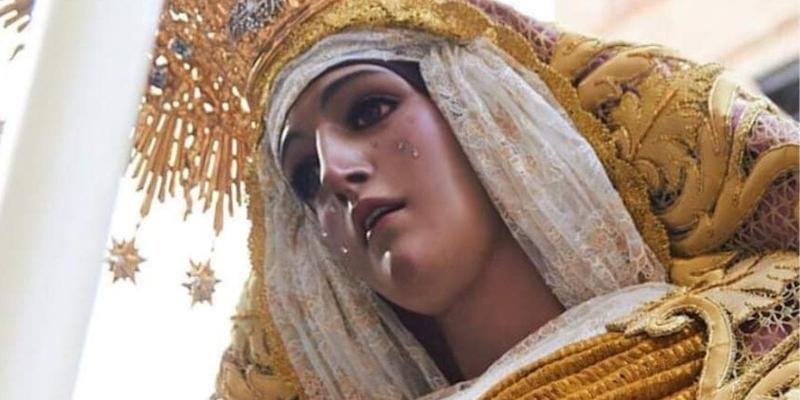 La Hermandad de Jes&uacute;s El Pobre convoca un rosario vespertino en honor a Mar&iacute;a Sant&iacute;sima del Dulce Nombre en su Soledad