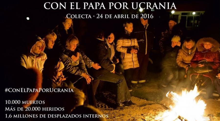 Colecta a favor de Ucrania en las parroquias de la di&oacute;cesis