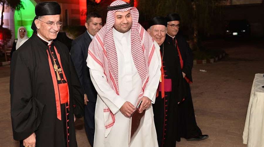 Cardenal patriarca de Líbano visita al rey de Arabia Saudita, país esencialmente musulmán