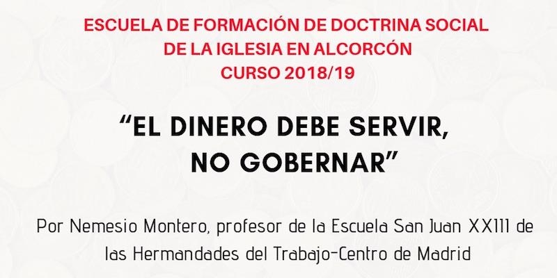 Monse&ntilde;or Antonio Algora clausura las actividades de la escuela de formaci&oacute;n de Doctrina Social de la Iglesia de Alcorc&oacute;n