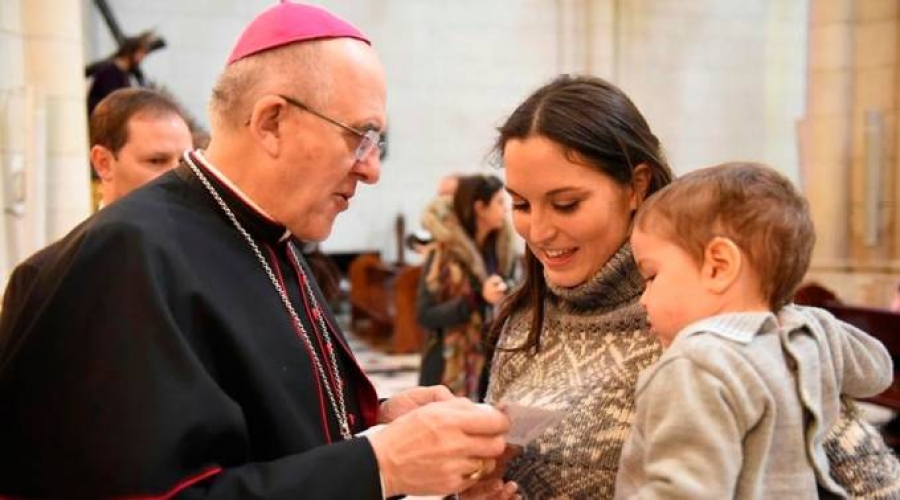 Reuni&oacute;n de los COF con el arzobispo