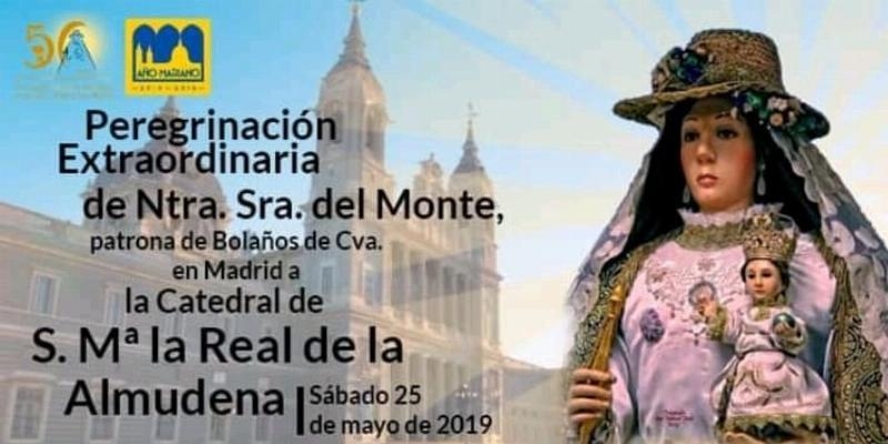 La hermandad de Nuestra Señora del Monte de Bolaños, en Madrid, peregrina a la catedral de la Almudena