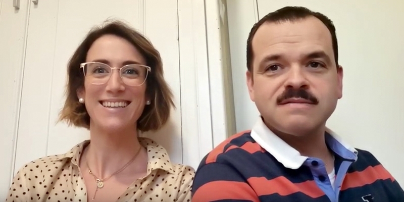 Un matrimonio ofrece su testimonio de c&oacute;mo vive la cuarentena