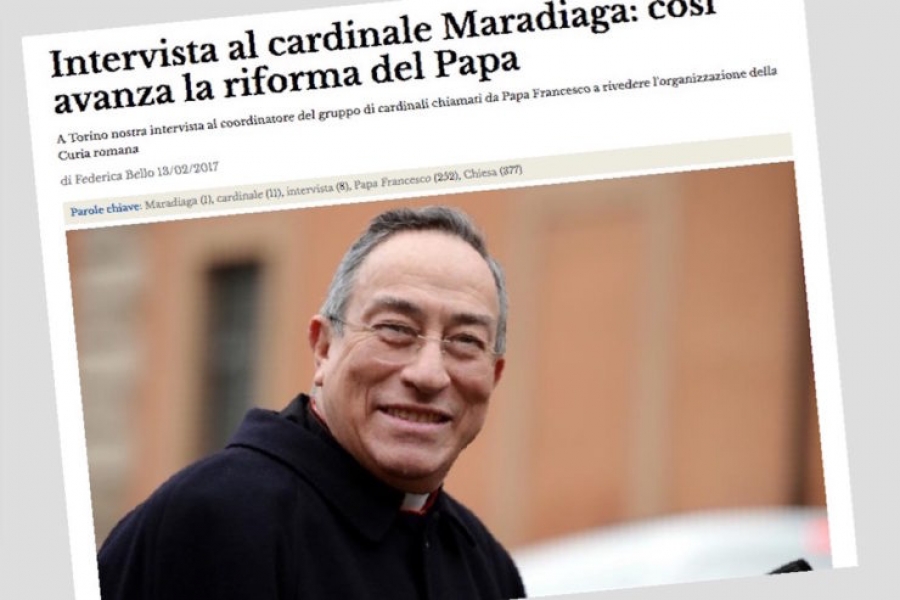 El cardenal Maradiaga: Francisco ya hizo 18 reformas importantes en la Iglesia