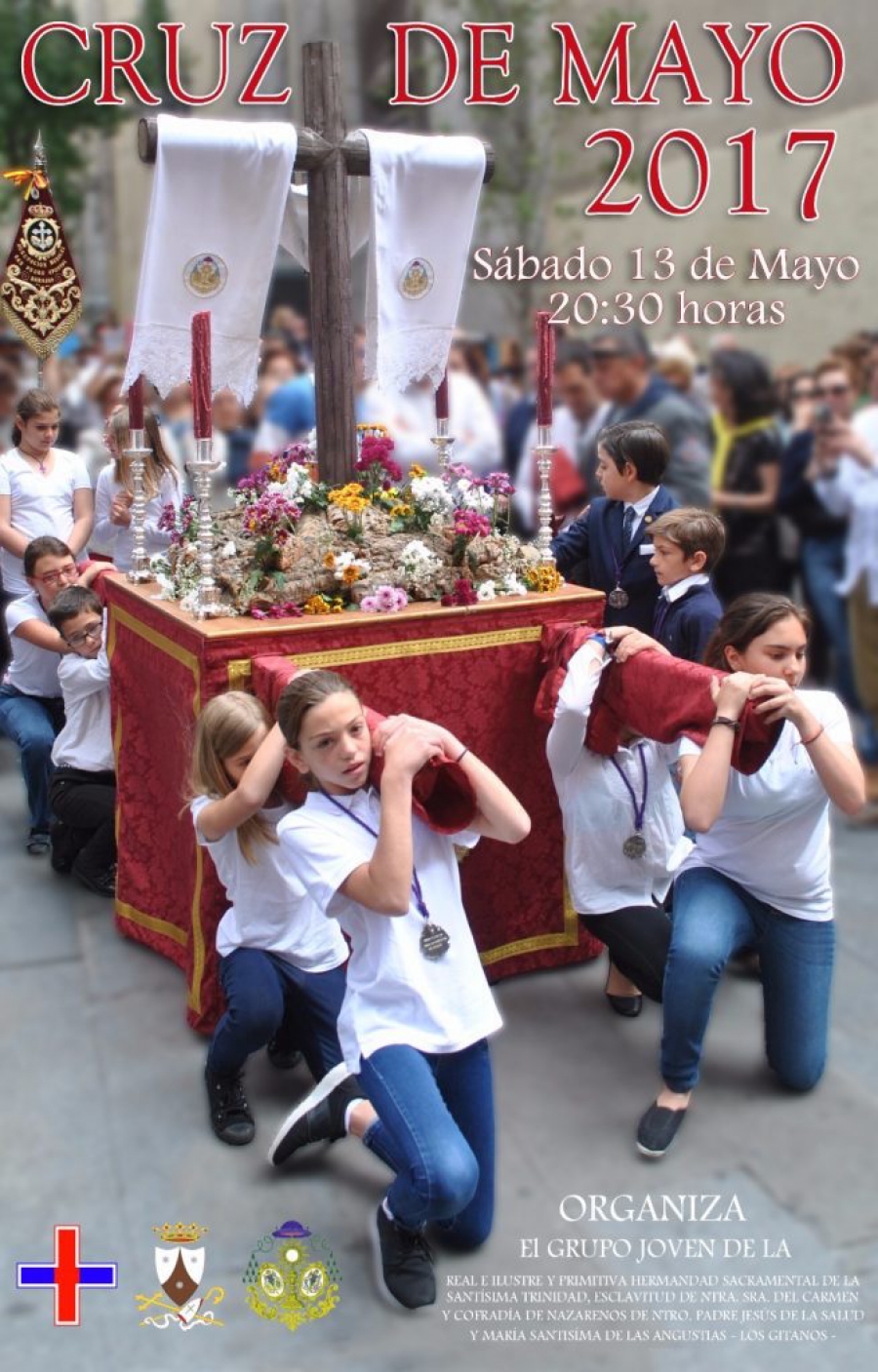 La hermandad de Los Gitanos celebran la II Cruz de Mayo