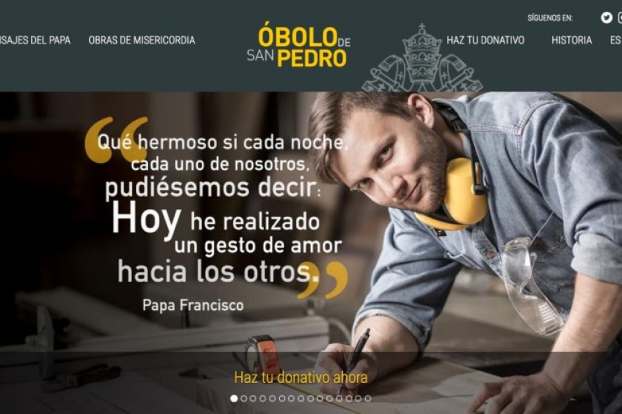 &Oacute;bolo de San Pedro, colecta tambi&eacute;n on-line