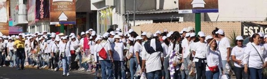 Masiva respuesta de voluntarios en M&eacute;xico para visita del Papa Francisco