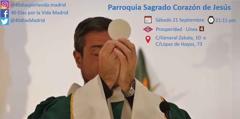 Sagrado Coraz&oacute;n de Jes&uacute;s acoge la Misa de inicio de la campa&ntilde;a 40 d&iacute;as por la vida