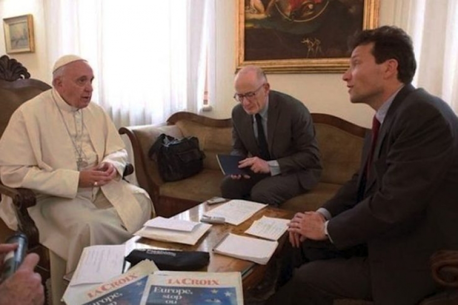 Entrevista de La Croix al Papa: Islamismo, inmigraci&oacute;n, integraci&oacute;n y terrorismo