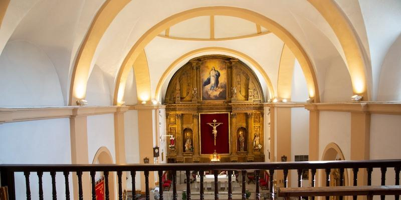 Fernando Ilidio da Silva, párroco de Collado Mediano: «Estamos encomendando a san Ildefonso la restauración del retablo»