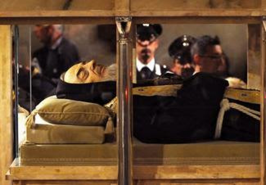 Padre P&iacute;o ya est&aacute; en Roma por el A&ntilde;o de la Misericordia