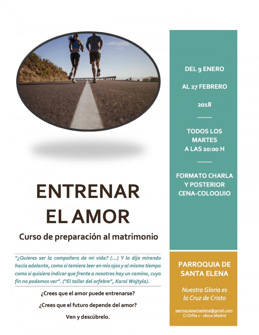 La parroquia Santa Elena organiza un curso de novios