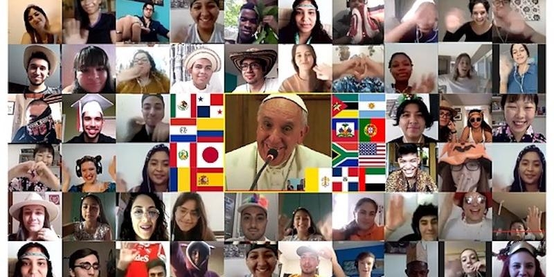 El Papa Francisco participa este viernes en un ciberencuentro mundial organizado por Scholas Occurrentes