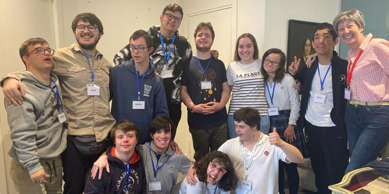 Raquel López, catequista de once jóvenes con discapacidad: «Estamos en un camino de fe»