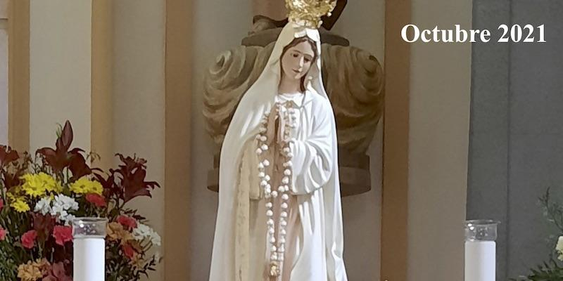 Nuestra Señora del Rosario de Fátima inaugura los cultos en honor a su titular con un triduo con ofrenda floral